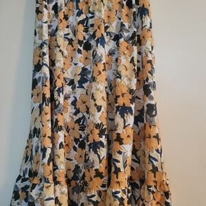 Floral Print Women's Skirt